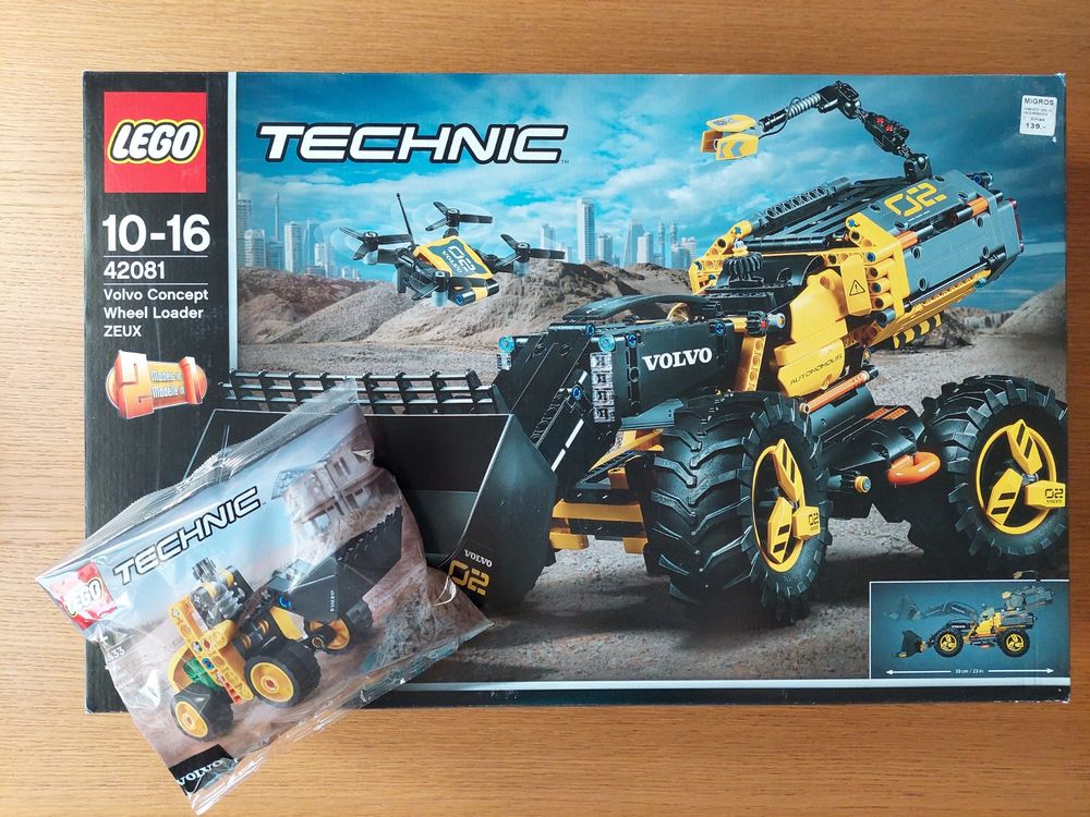 LEGO Technic 42081 Volvo Radlader und 30433 Polybag Volvo (Neu und ...