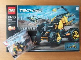 LEGO Technic 42081 Volvo Radlader und 30433 Polybag Volvo