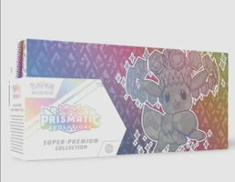 Pokémon Sammelkartenspiel: Prismatic Evolutions Box! Top!