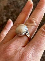 Bague agate argent 925