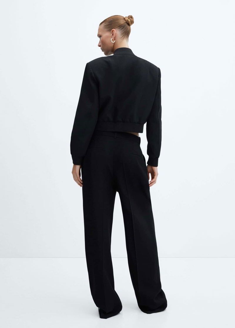 Mango Vestes: MANGO Bomberjacke mit Schulterpads – D'occasion à Zürich par fabienne1234 4