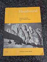 Illustrierter Kalender "Hausfreund 1972", vintage