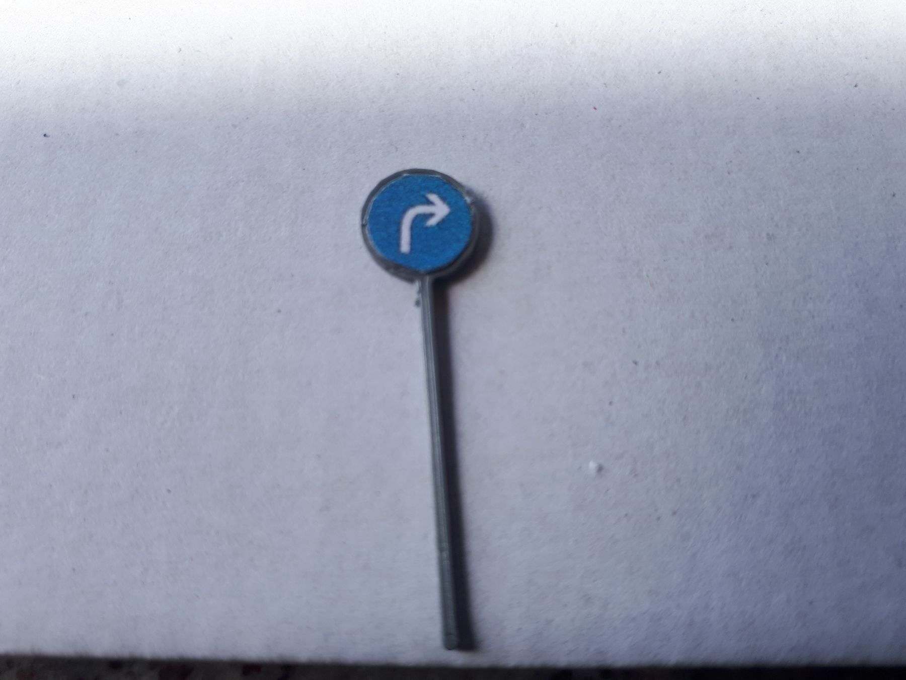 Accessori: Rechtsabbigen schild H0 – Nuovo (secondo la descrizione) da Büren zum Hof venduto da tigerkatze28