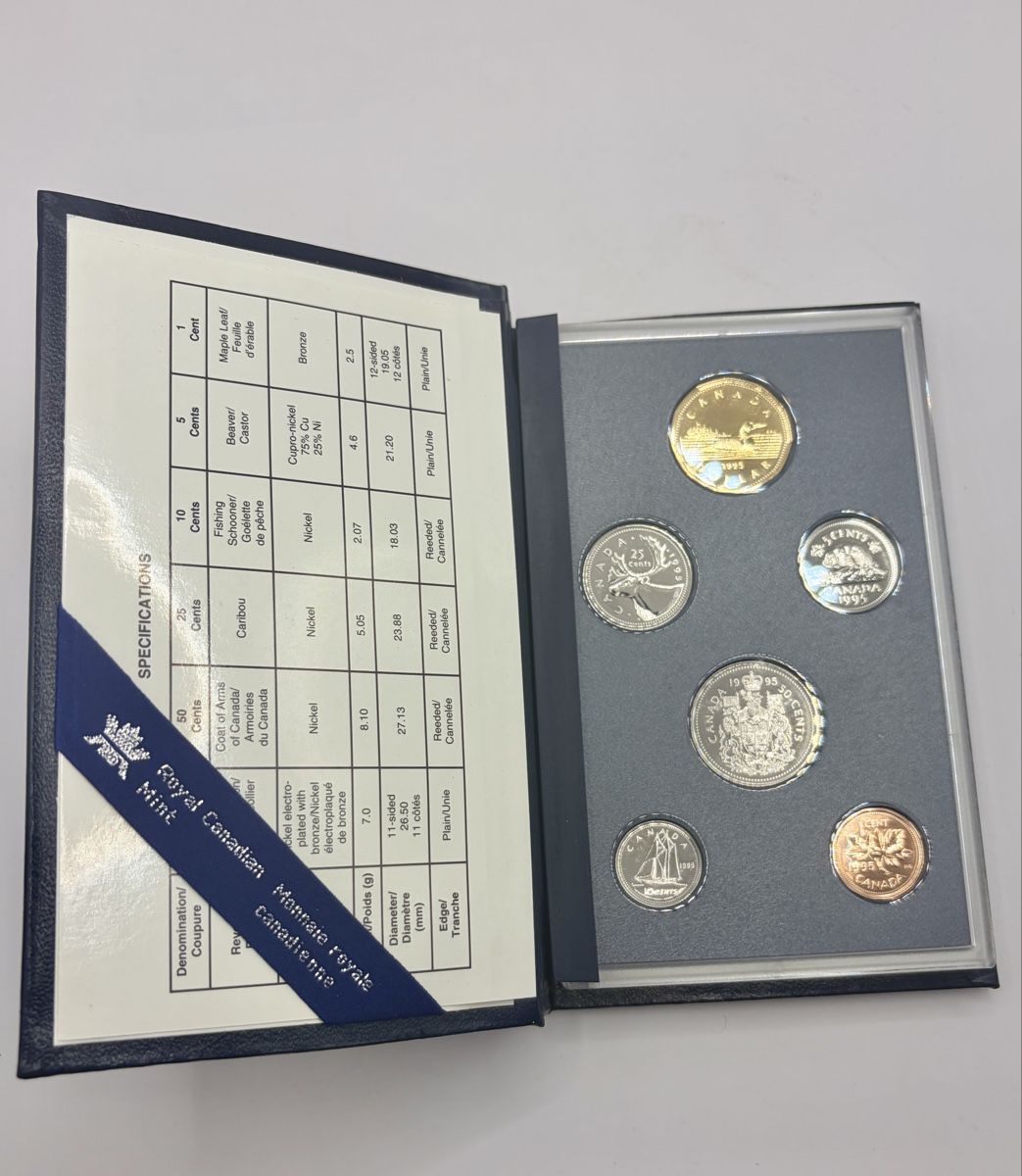 Tutti le monete: Set de monnaies du Canada, 1995 – Nuovo (secondo la descrizione) da St-Maurice venduto da SPEKER