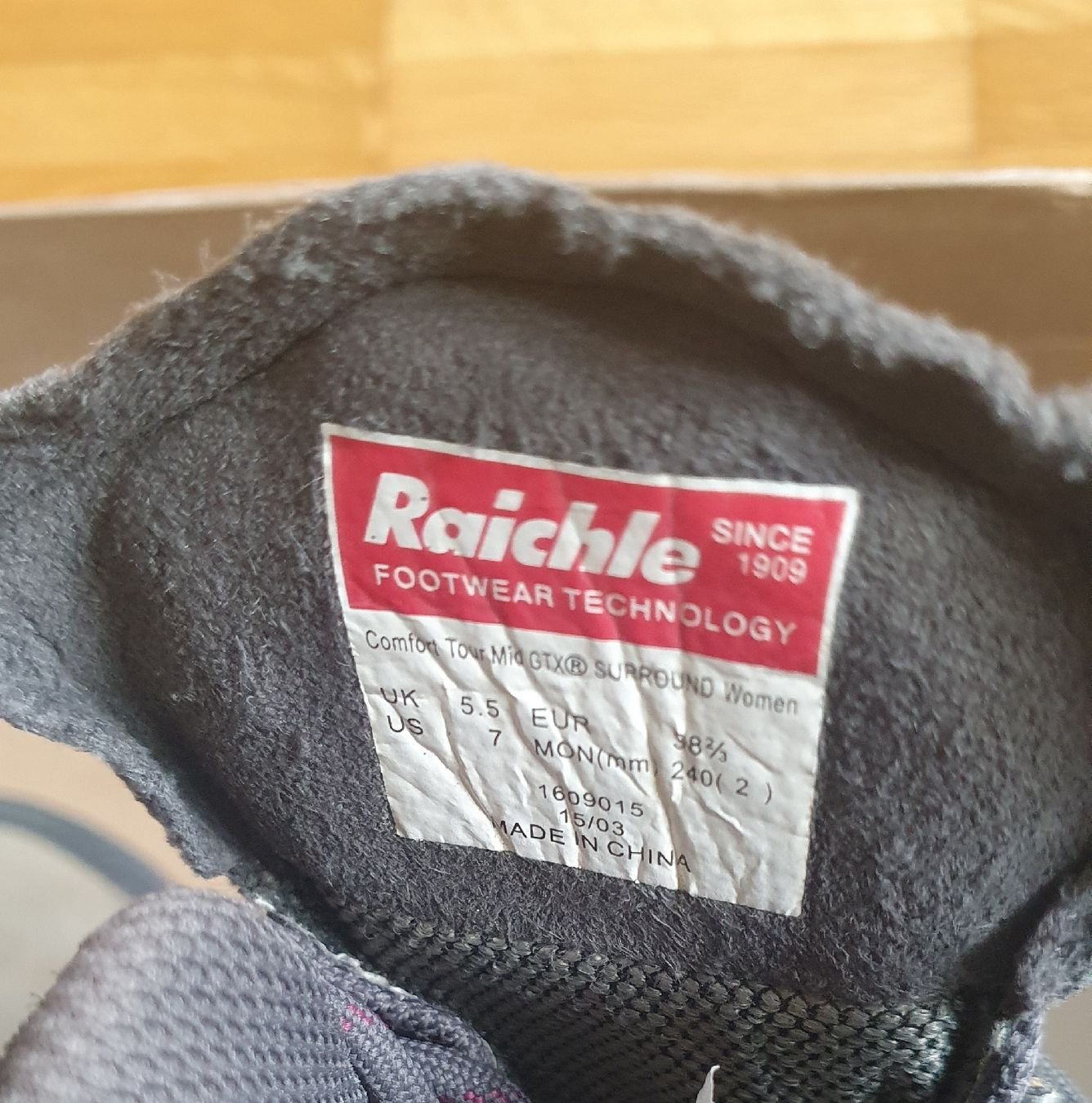 Mammut Scarpe da uomo: Mammut wandernschuhe G 38.5 – Usato da Maienfeld venduto da tobeyl2020 2