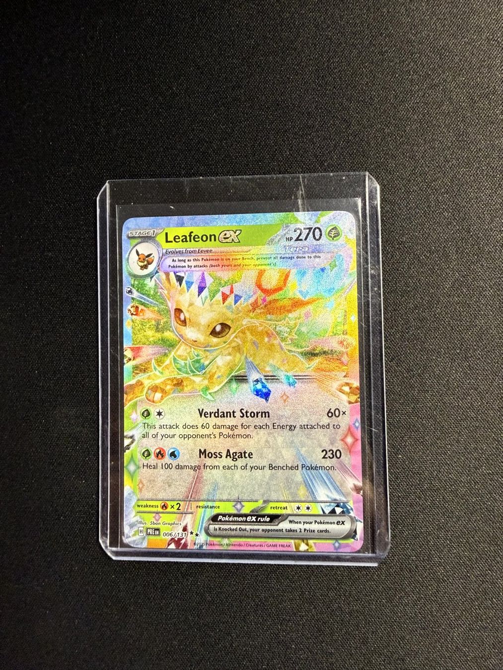 Pokémon Carte collezionabili: Pokémon Leafeon ex 006/131 – Usato da Neuenhof venduto da mar_rr8r