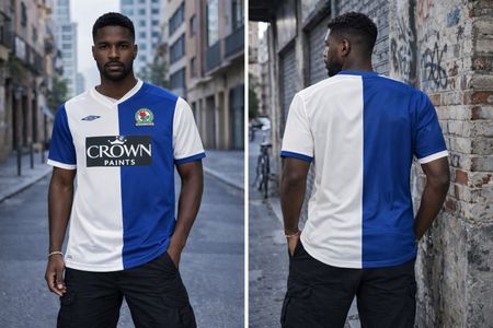 Maillot Blackburn Rovers Umbro - Taille L - Saison 2008-2009