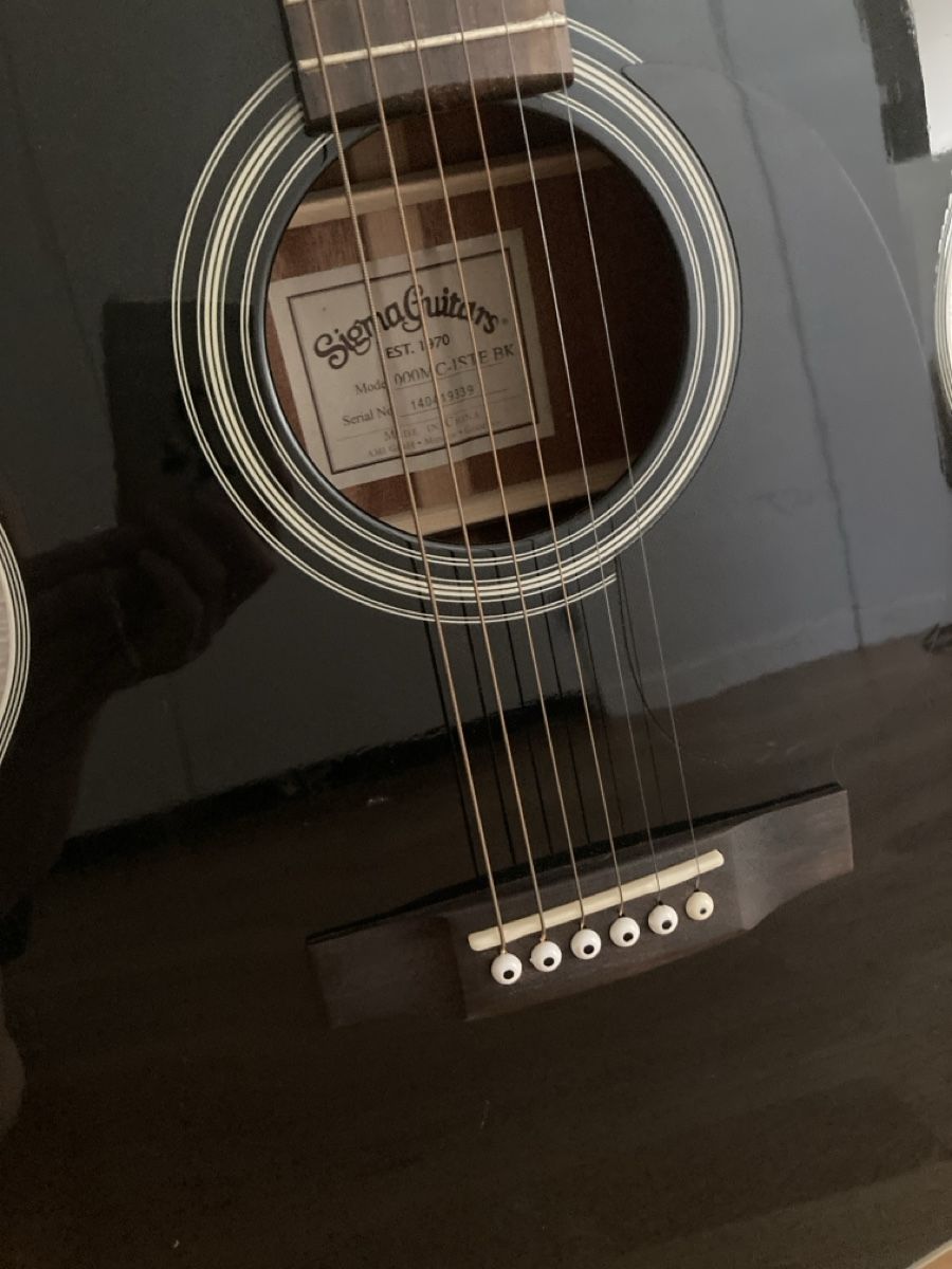 Sigma Instruments de musique: Sigma Guitars 000MC-1E-BK – Neuf (Voir description) à Dielsdorf par Chantal1988 3
