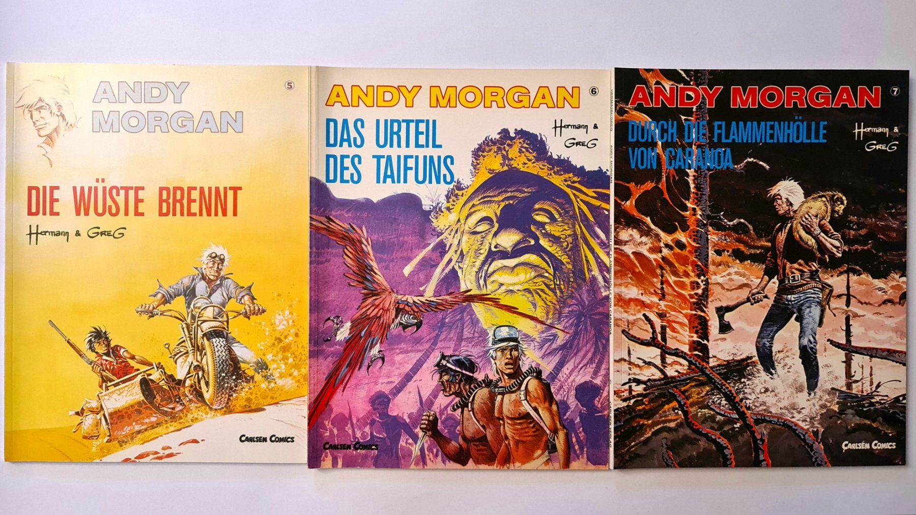 Fumetti: Andy Morgan Comic Sammlung 1-13, Carlsen Comics – Usato da Aesch BL venduto da pri_fp8t 2