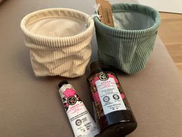 YR 4tlg.Set, 2 Boxen, 200ml Hammam Argan/Handcreme 30 ml neu