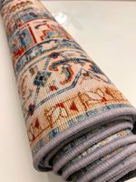 Moderner Teppichläufer, Vintage-Look, 100x300 cm!
