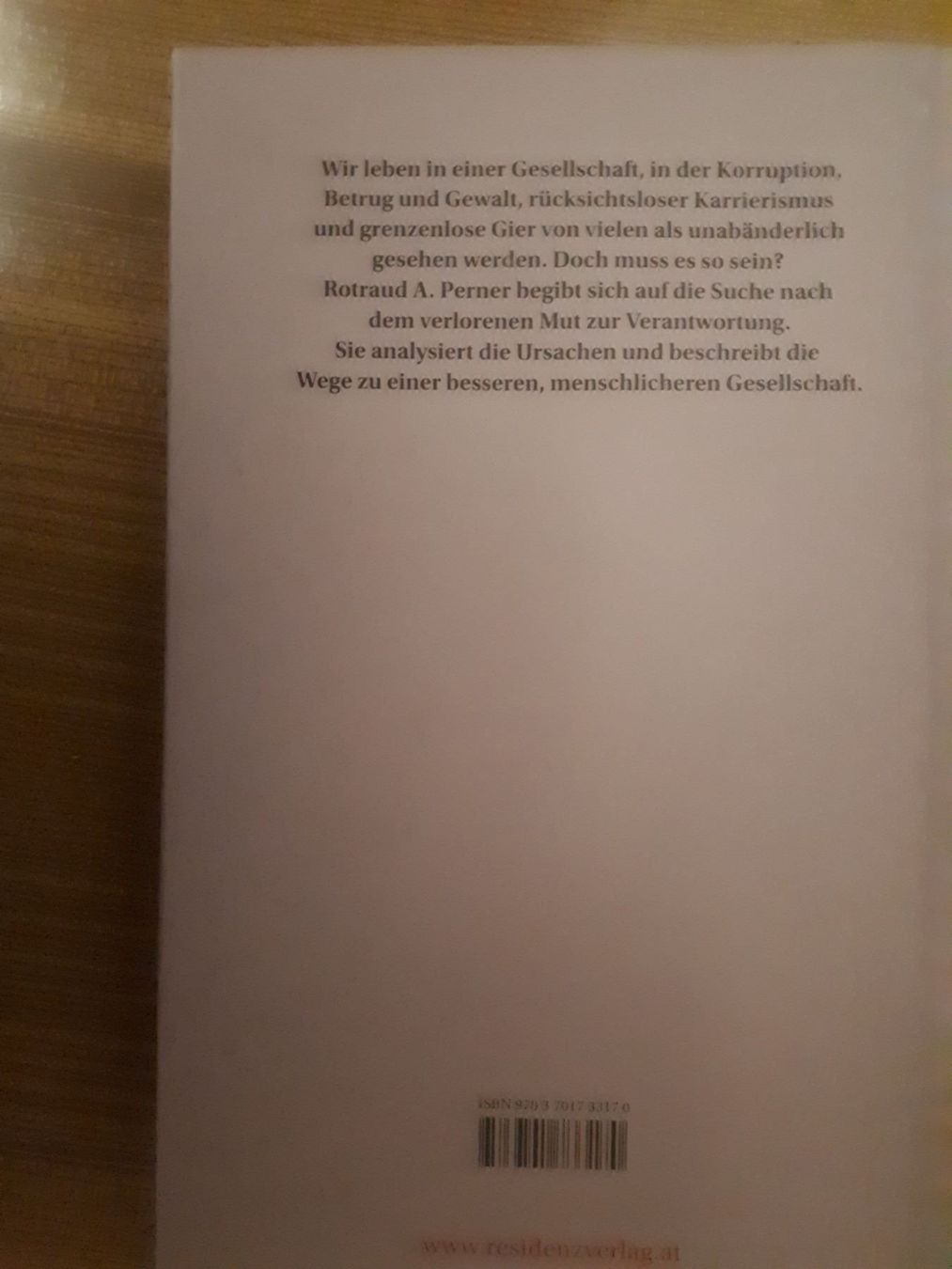 Livres: Rotraud A. Perner Die reuelose Gesellschaft – D'occasion à Basel par Alacant 2