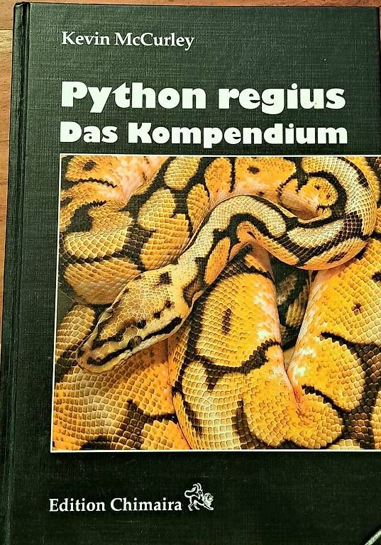 Bücher: Python regius - das Kompendium – Gebraucht aus Bern von Grossenbacher2