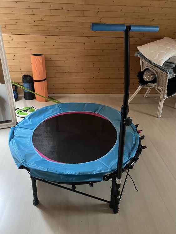 Fitness Trampolin 110 cm neu 8
