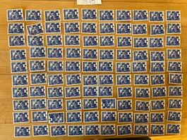 60Fr Ämter Frankaturware ungestempelt postfrisch Sammlung