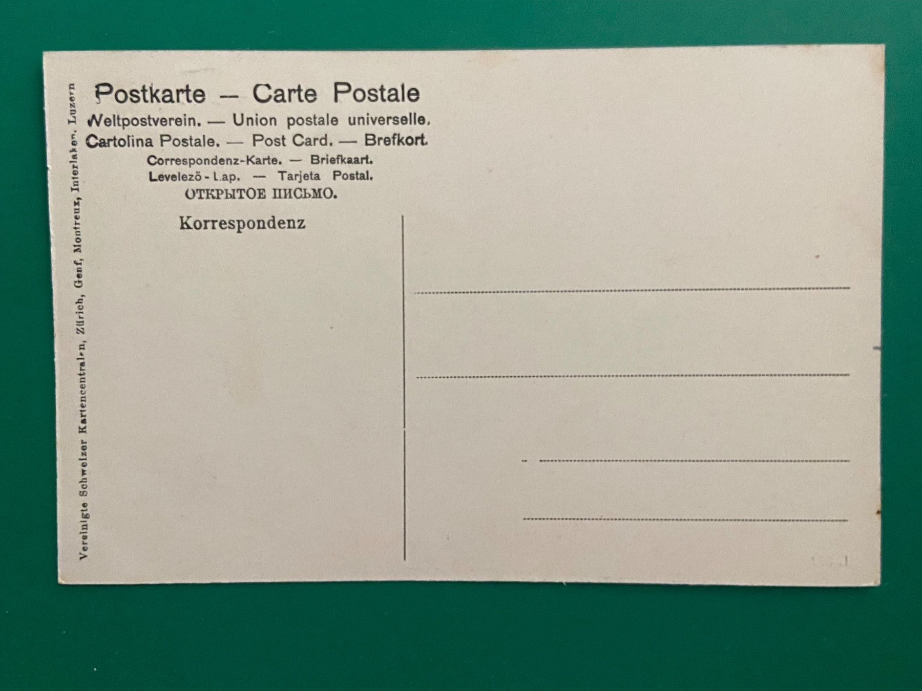 Cartoline postali: Interlaken  - Die Jungfrau – Usato da Steg VS venduto da _vinci_ 1