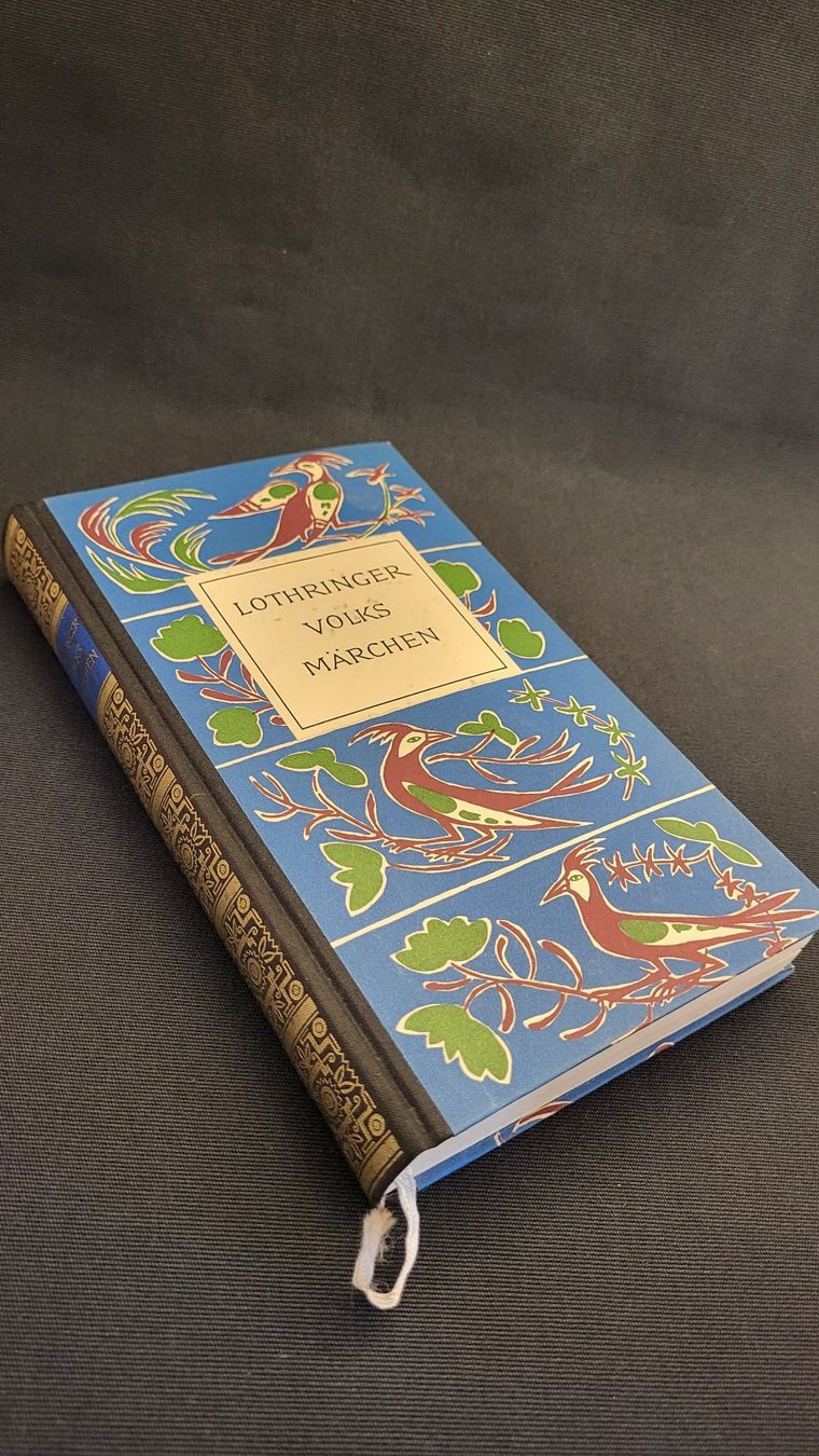 Livres: Buch LOTHRINGER VOLKSMÄRCHEN – D'occasion à Basel par spinne02