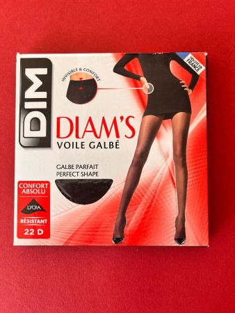 Strumpfhose DIAM'S, DIM, Grösse 3 (Farbe Schwarz)