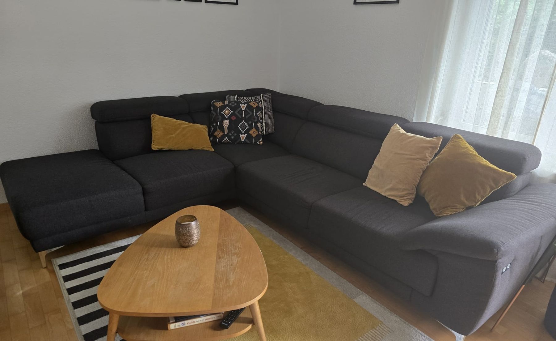 Divani: Ecksofa mit elektrischer Verstellung von Pfister, dunkelgrau – Usato da Bülach venduto da alex.ziv 4