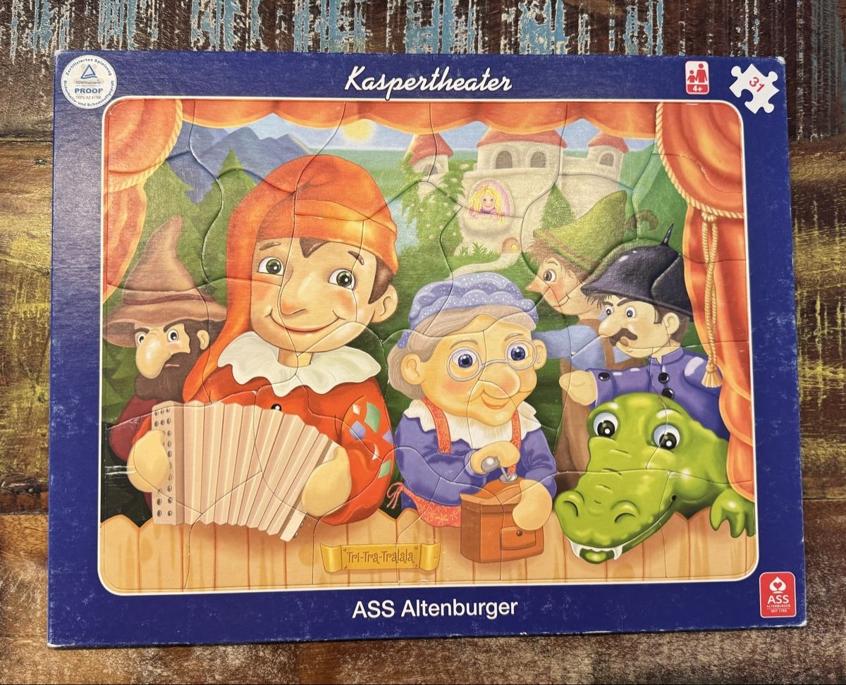 Puzzle: Kaspertheater Puzzle, 31 Teile, 4+ – Usato da Flumenthal venduto da Krajan