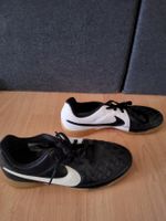 Hallenschuhe Nike Performance Tiempo Schwarz/Weiss Gr. 36