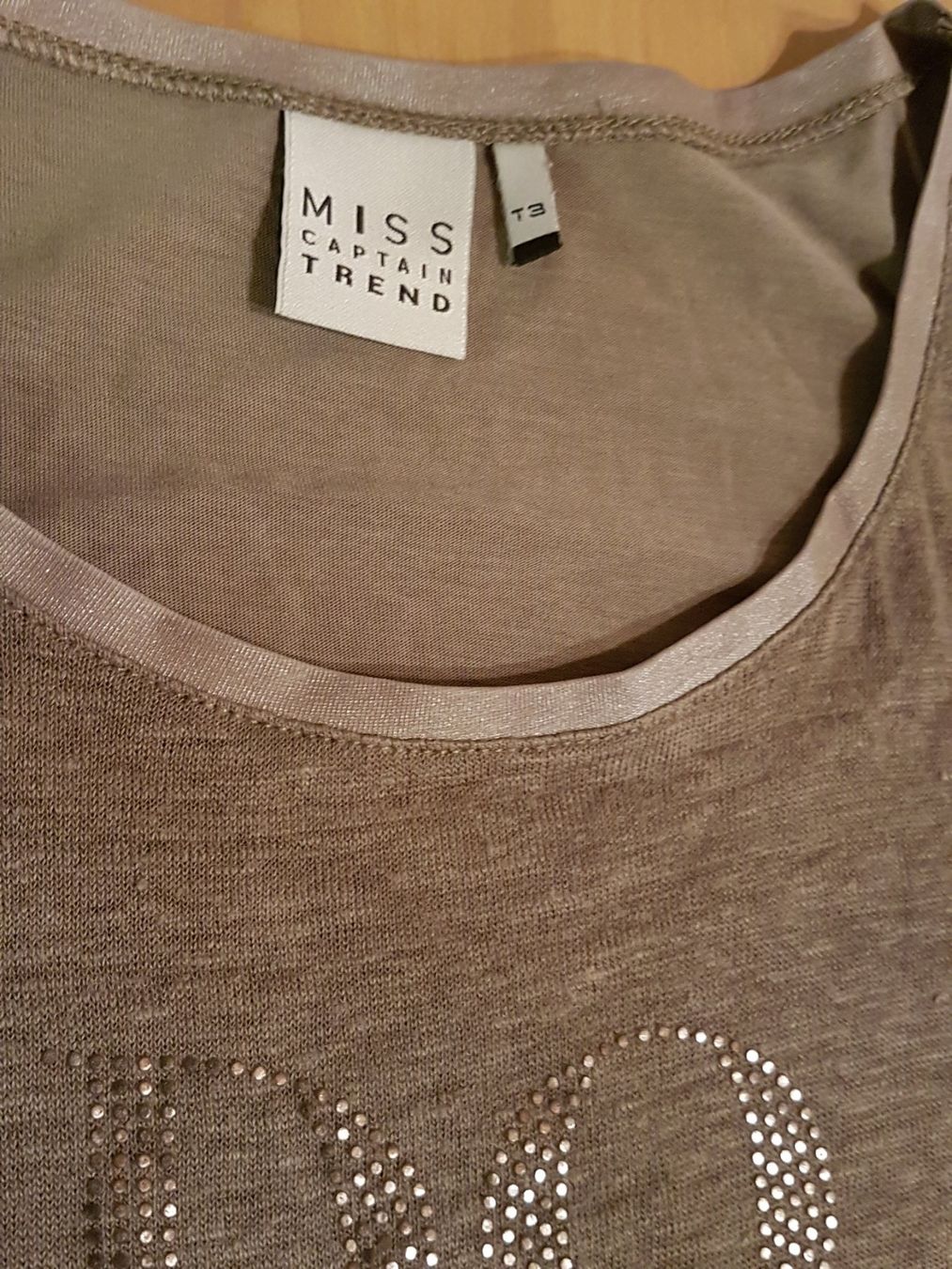 Pullover & Sweatshirts: Pull léger taille T3 - L marque Miss Captain Trend avant lin – Gebraucht aus Villiers von san_jn5w 3
