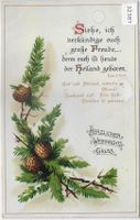 Herzlichen Weihnachts-Gruss  Litho