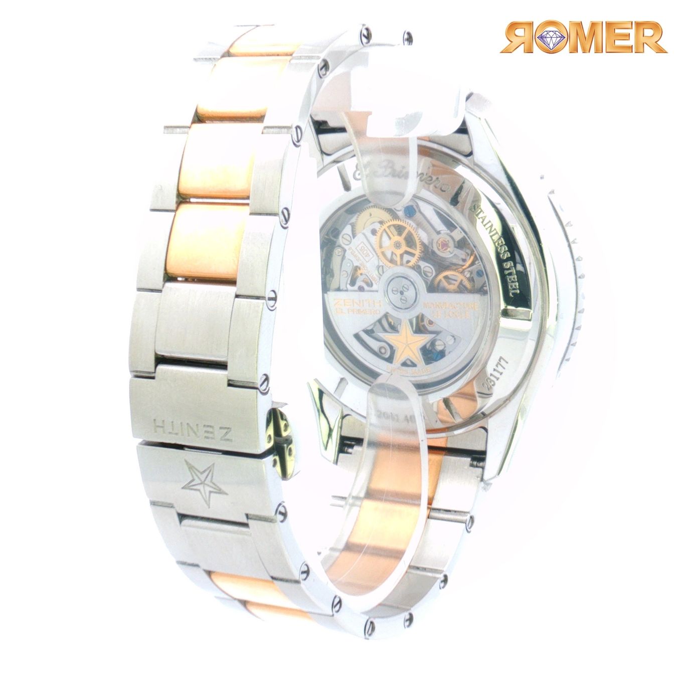 Zenith Orologi: ZENITH EL PRIMERO STRATOS FLYBACK FULL SET 45,5 MM – Nuovo (secondo la descrizione) da Winterthur venduto da Romer.Uhren.Schmuck 5