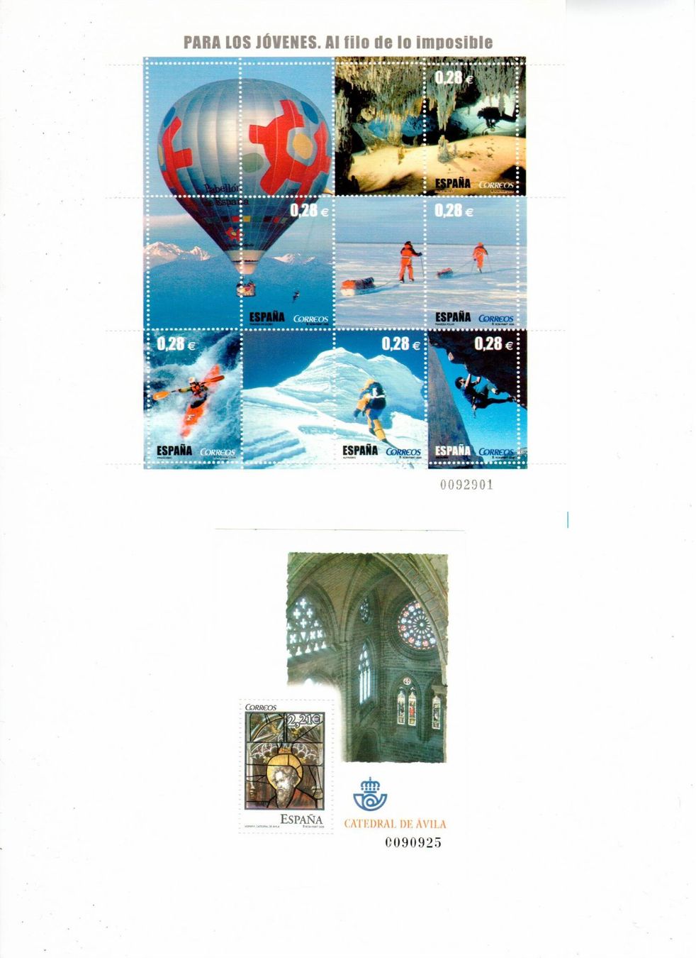 Alle Briefmarken: Spanien 2005 ** – Gebraucht aus Wolhusen von Curver9 1