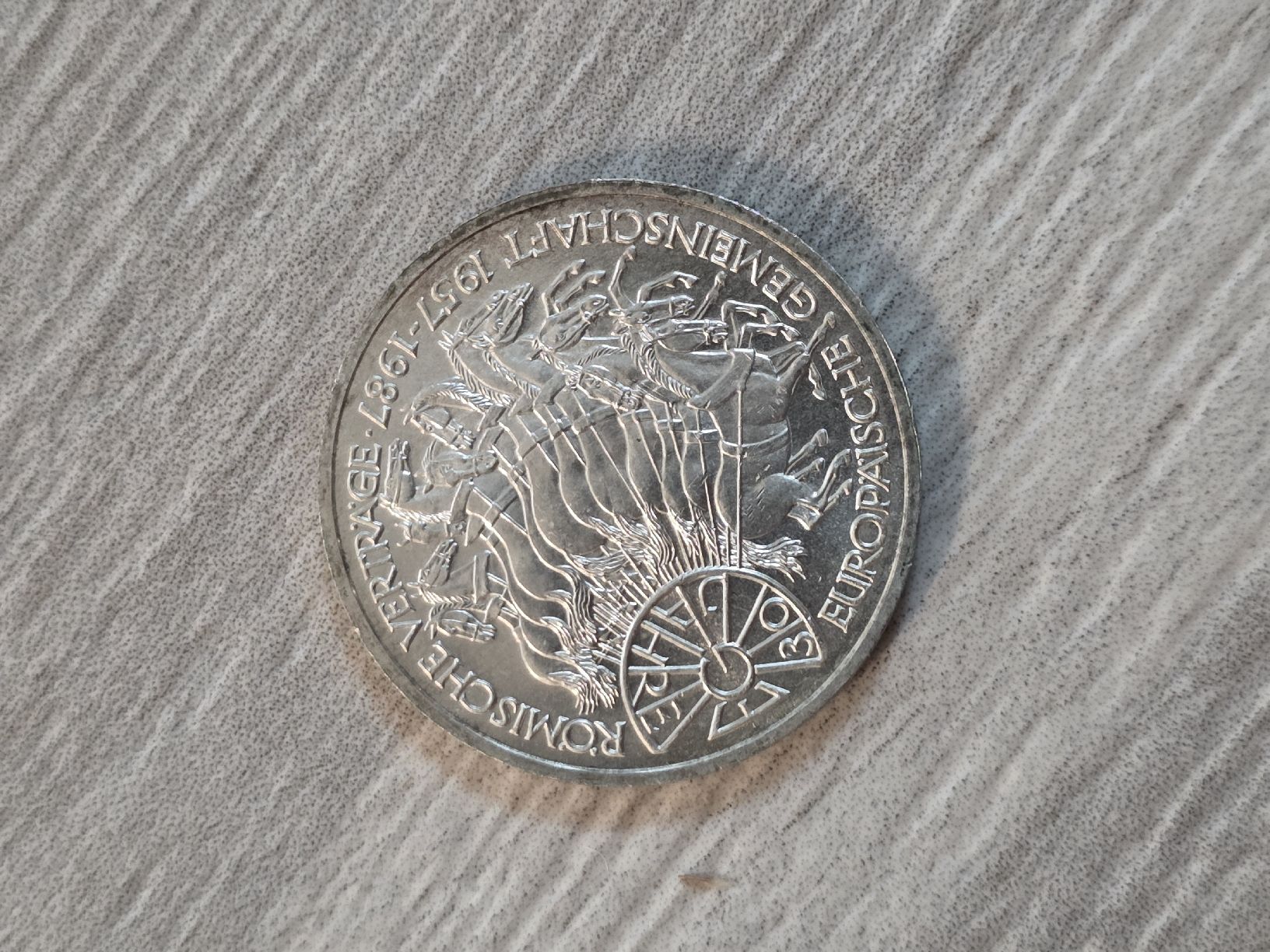 Alle Münzen: Deutsche Mark 10 DM Münze 1987 – Gebraucht aus Dorf von Echo_Elements 1