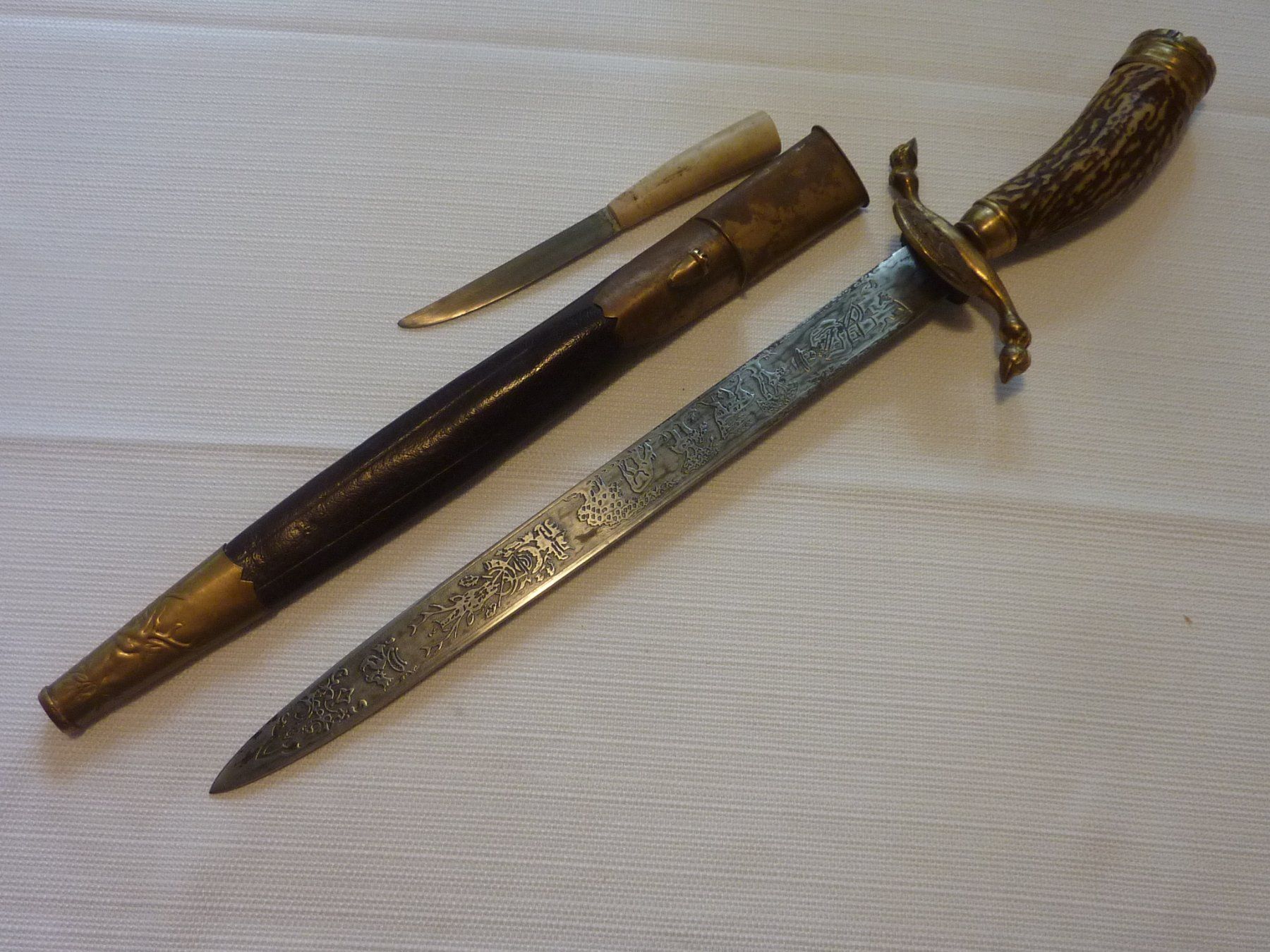 Solingen Accessori: Hirschfänger Messer "Gott Mit Uns" E.F.HÖRSTER SOLINGEN – Usato da Dietikon venduto da damaszen 7