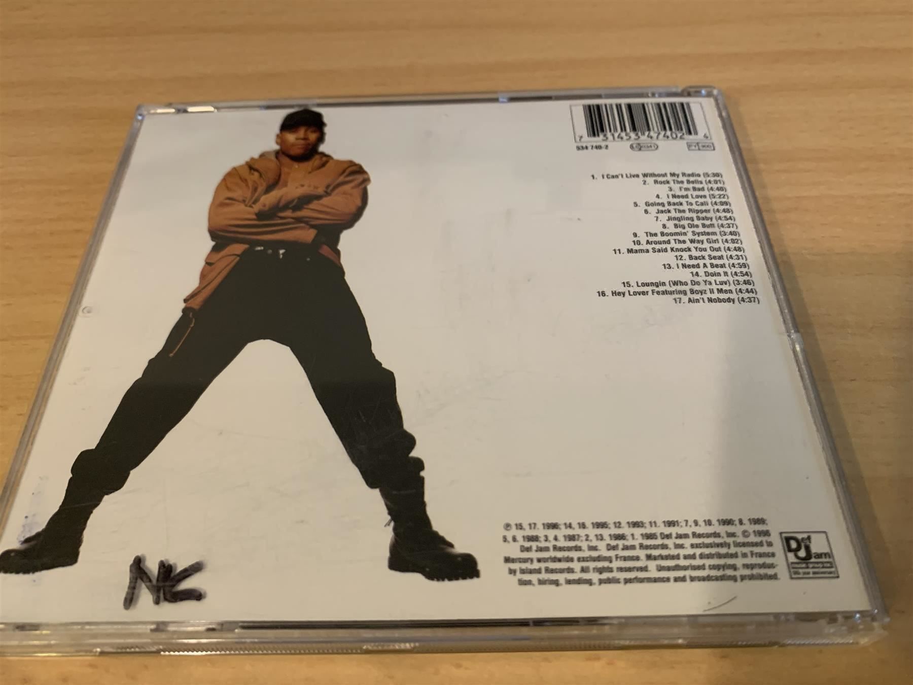 CD: LL Cool J – All World – Usato da Rikon im Tösstal venduto da Alpenmutz 1