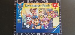 🧩 Ravensburger Puzzle Paw Patrol – 2x12 Teile (ab 3 Jahren)