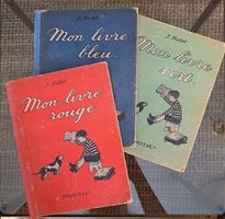 Trilogie Mon livre bleu, rouge, vert - J. Ballet (1919-1921)