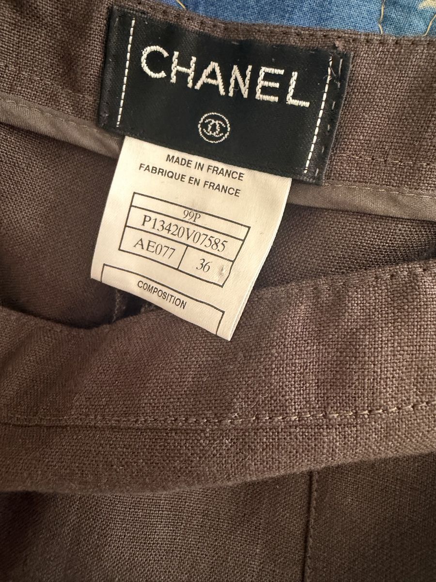 Chanel Hosen: Chanel linen trousers, size 36 – Gebraucht aus Zollikon von ele_7bmr 1