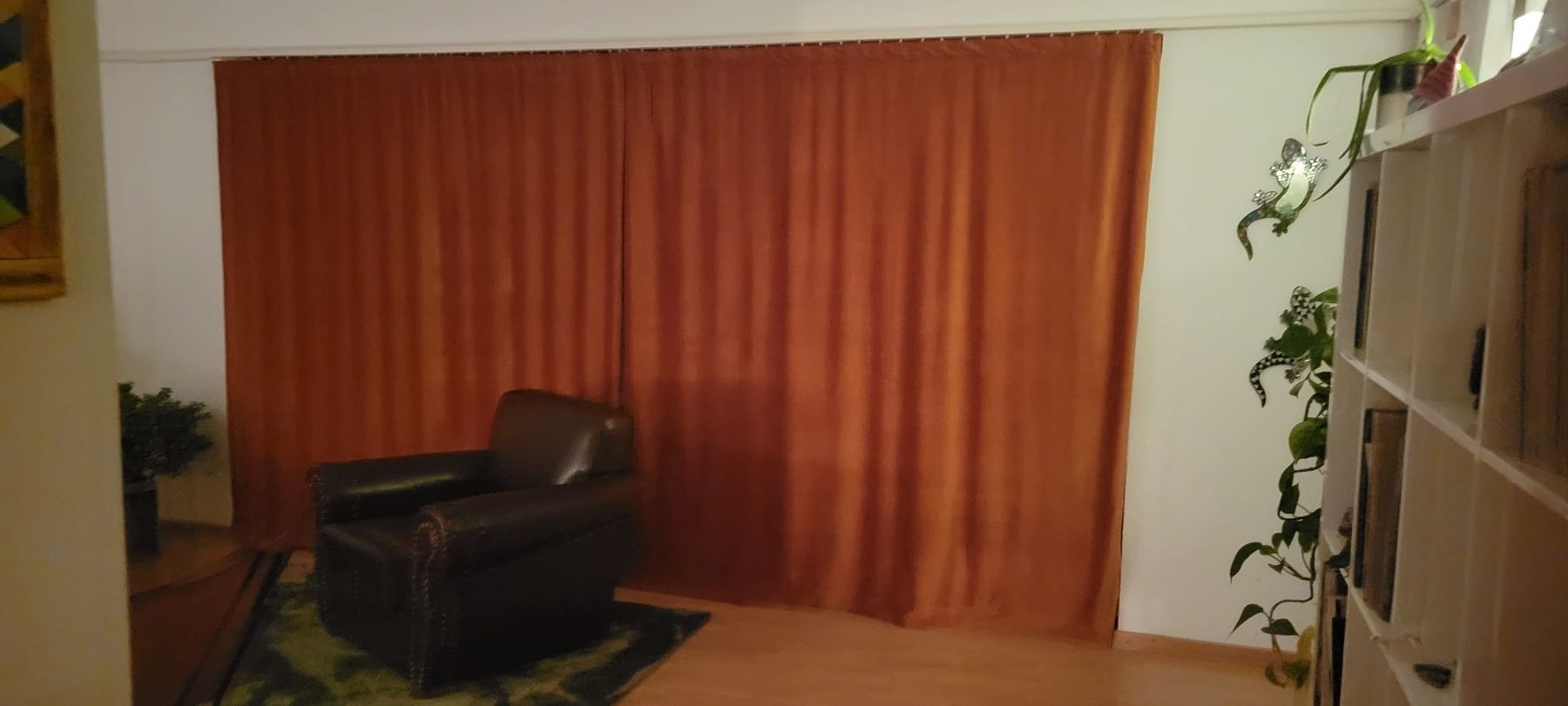 Tende: Tolle dicke Samtvoränge 2mx230cm – Usato da Landquart venduto da Cedes 1