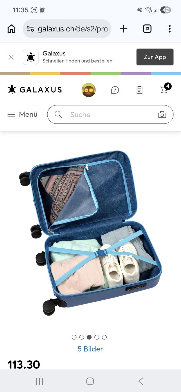 Valigie: Stitch Handgepäckkoffer, 1x gebraucht – Nuovo (secondo la descrizione) da Zürich venduto da mil_2hmy 2