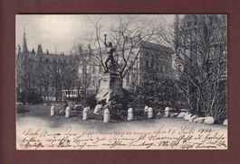 ZÜRICH - Turner-Statue am Alpenquai - 1903