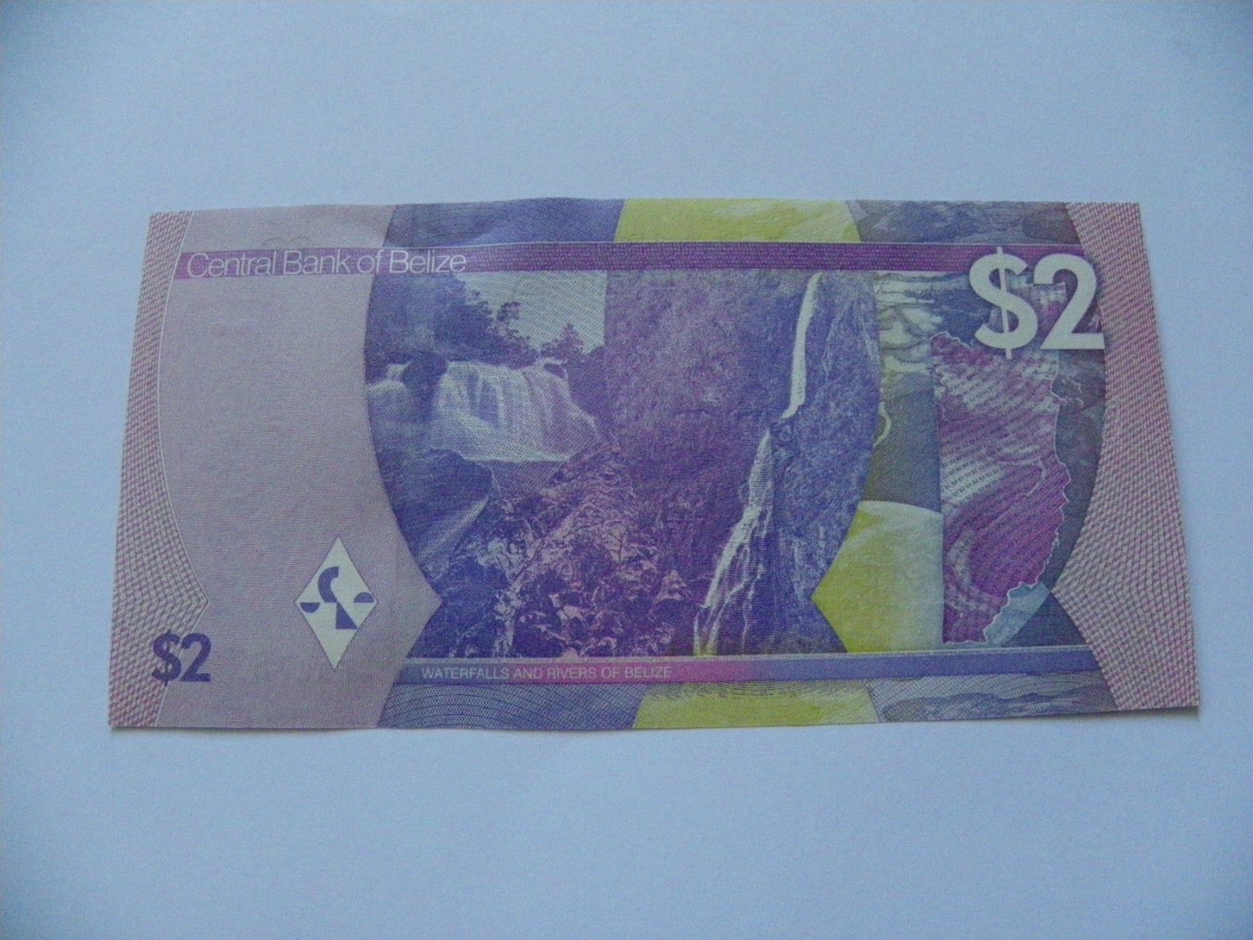 Banknoten: Belize 2 Dollars 2025, Unc – Neu (gemäss Beschreibung) aus Untersiggenthal von Gas61 1