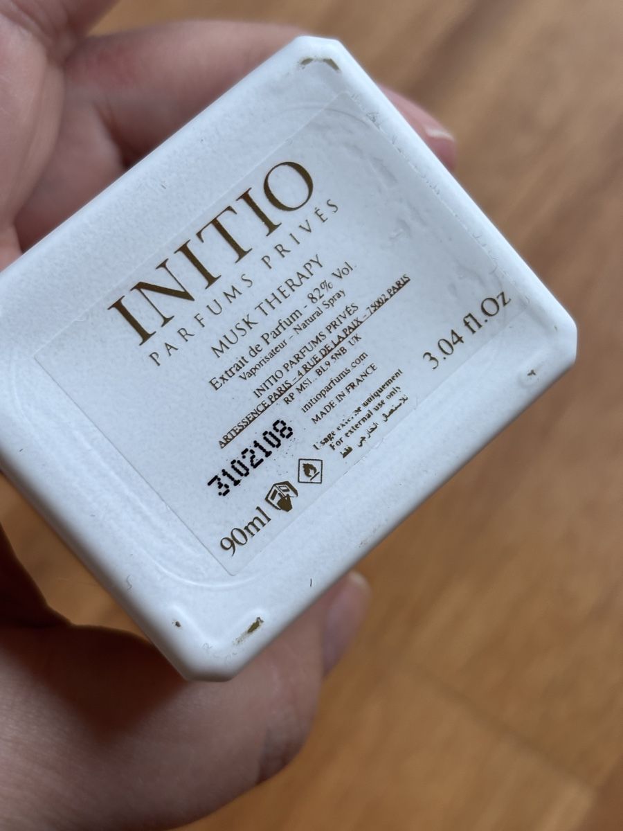 Initio Parfum & Eau de Toilette: Initio Musk Therapy Extrait de Parfum 90ml  – Gebraucht aus Zürich von Thetimtam 1