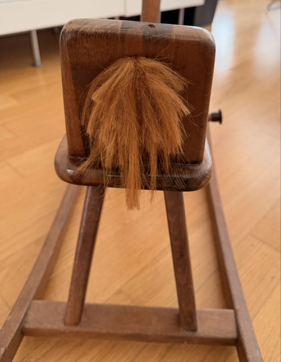 Altre altalene da giardino: Schaukelpferd Vintage Holz – Usato da Zürich venduto da Womancita 3