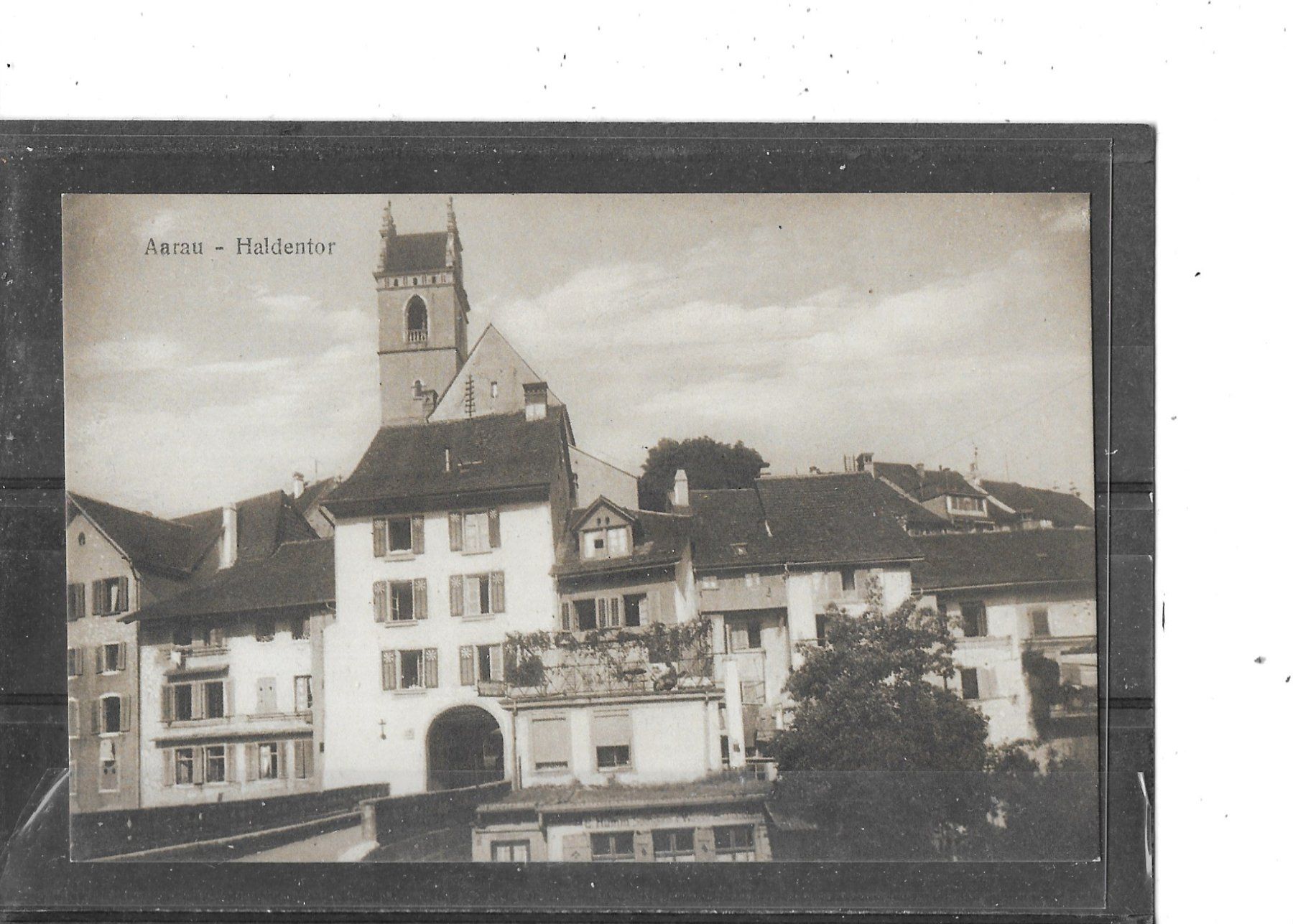 Cartoline postali: AG Aarau - Haldentor – Usato da Schocherswil venduto da Wilare
