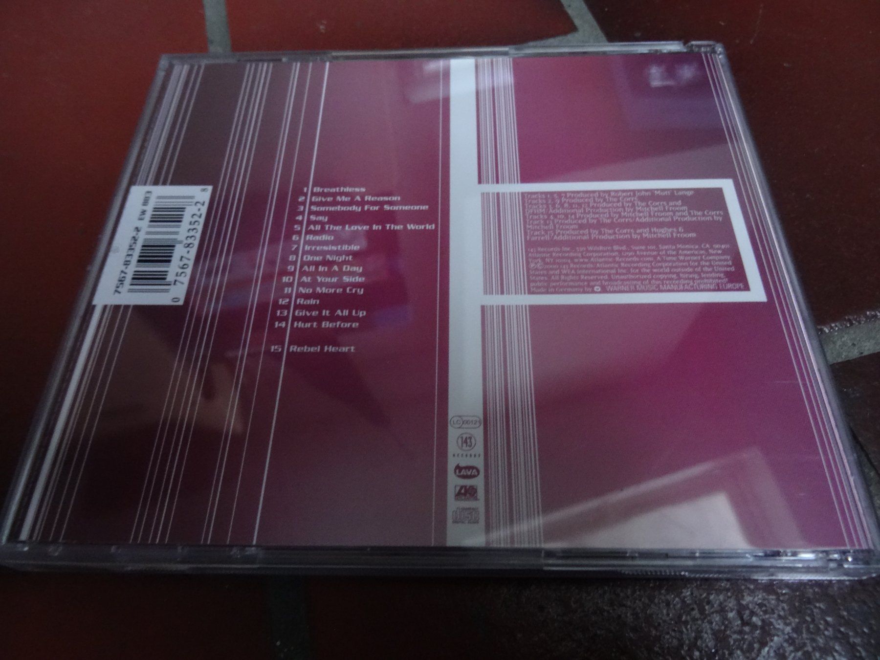 CD: The Corrs - in blue CD – Usato da Olten venduto da Disc-Ausverkauf 1