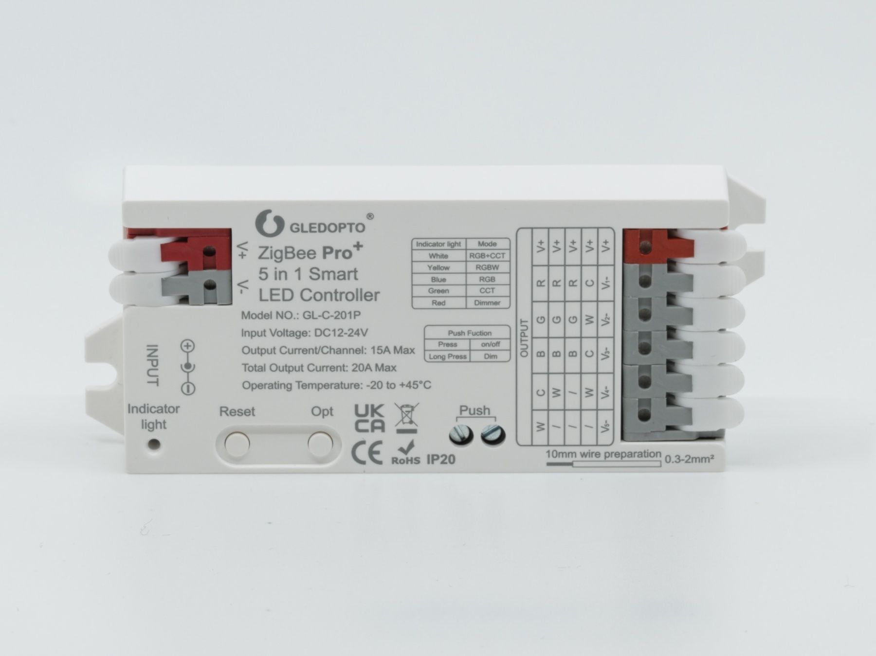Componenti elettronici: GLEDOPTO ZigBee Pro+ 5-in-1 Smart LED Controller – Usato da Pfeffingen venduto da malavasi63