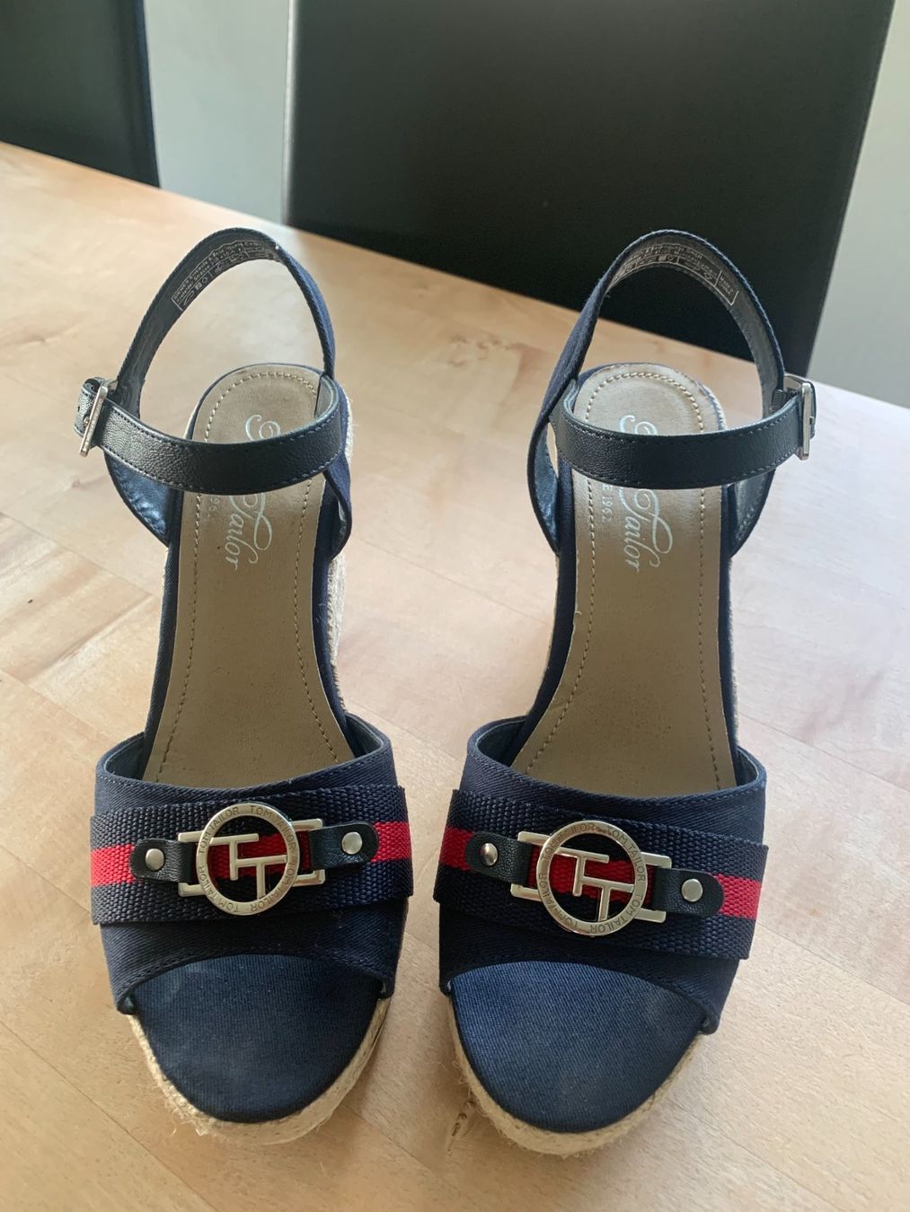 Tom Tailor Scarpe da donna: Damen-Sandaletten (Tom Tailor) – Nuovo (secondo la descrizione) da Azmoos venduto da Verwir64