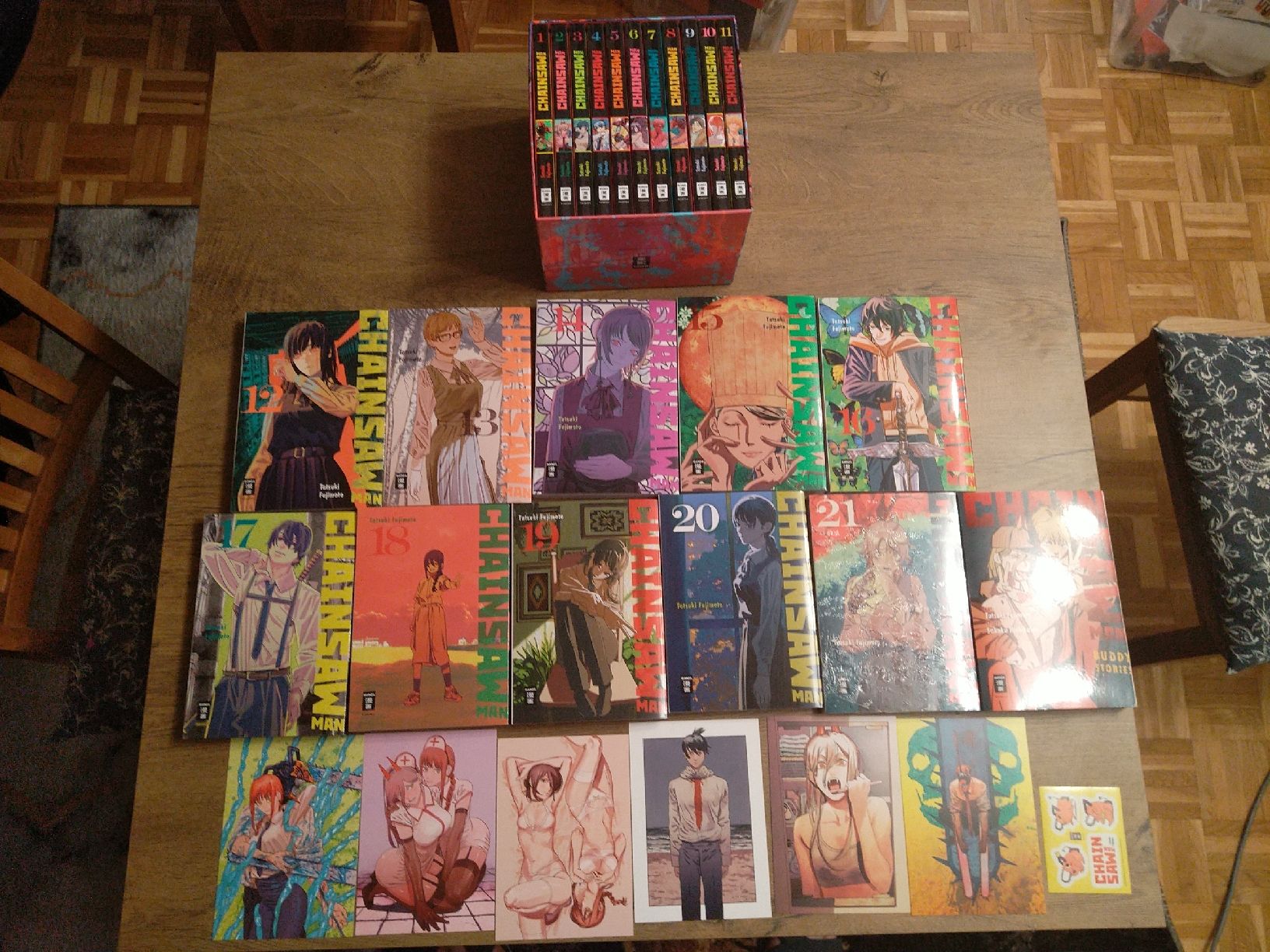 Fumetti: Manga Chainsaw Man 1-21 /Buddy Stories + Extras – Nuovo (secondo la descrizione) da Langenthal venduto da Amin_23