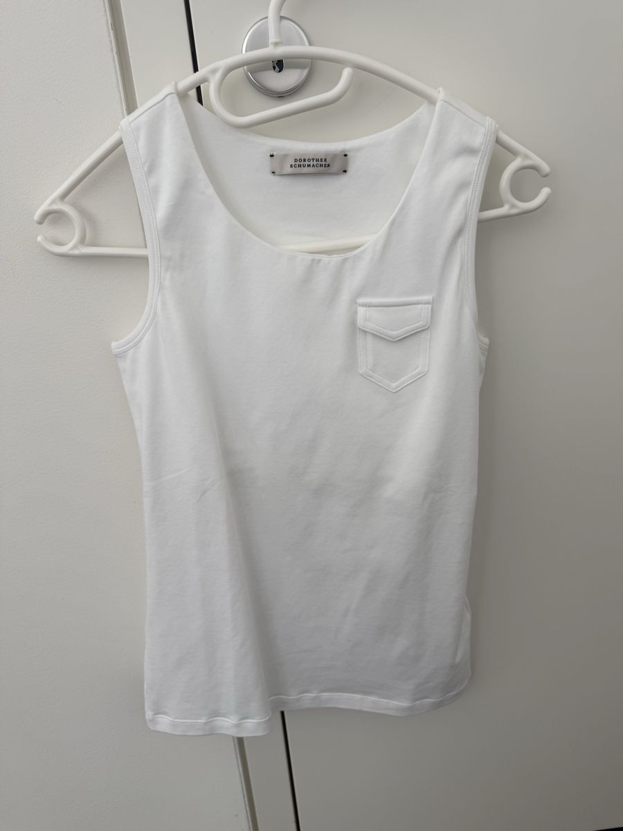 Dorothee Schumacher Top: Dorothee Schumacher Top Gr.1 – Nuovo e nell'imballaggio originale da Balzers venduto da Lissi57