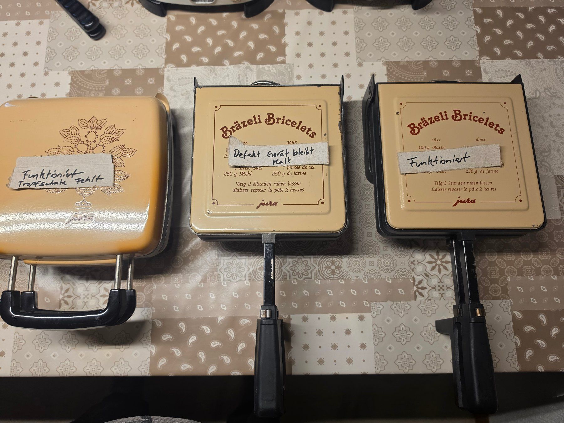 Jura Elettrodomestici da cucina: Brezeleisen – Usato da Unterseen venduto da A.Z88 9