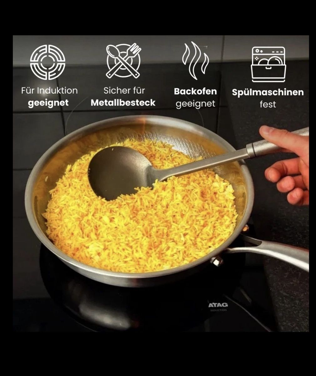 Pfannen: Padella in titanio 30cm  – Neu und originalverpackt aus Gstaad von denis977 8