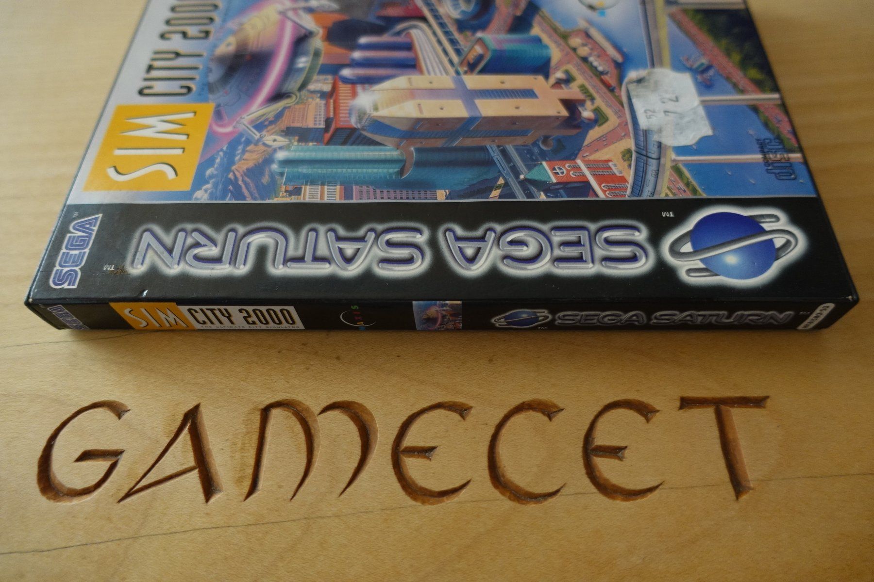 Sega Spiele: SimCity 2000 - Sega Saturn – Defekt aus Steinach von Gamecet 1